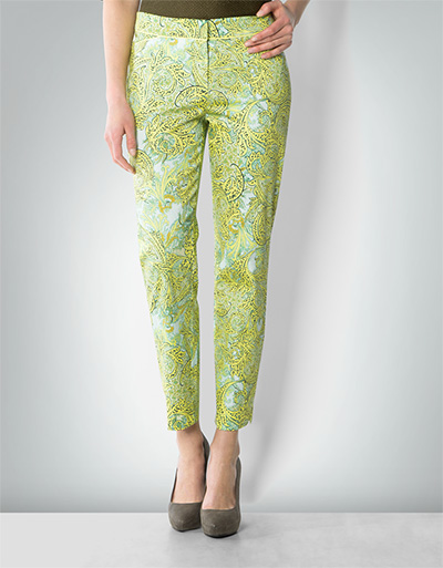 Laurèl Hose mit Ranken-Muster