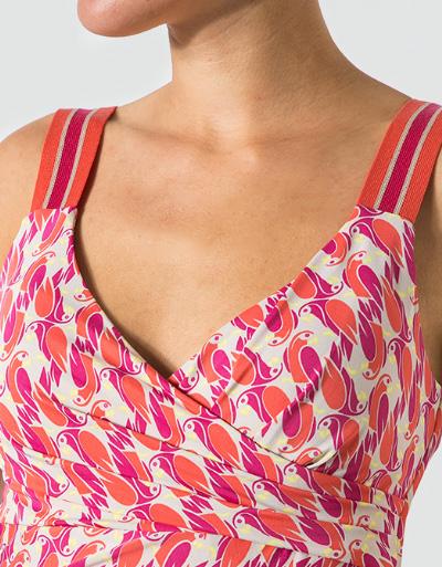 Laurèl Jerseykleid Mit Papageien-Print