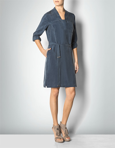 Laurèl Kleid in Seiden-Optik