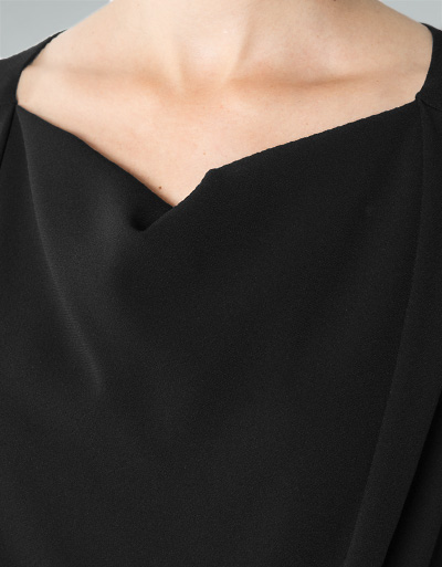 Laurèl Kleid Mit Falten-Drapé