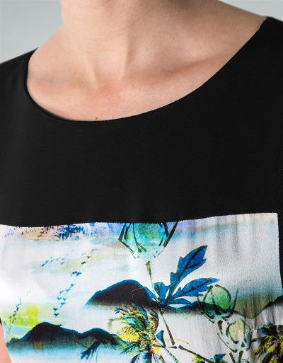 Laurèl Kleid Mit Fotoprint