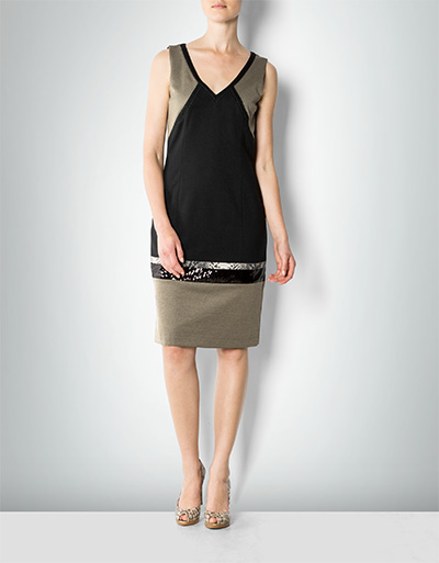 Laurèl Kleid mit Paillettenborte