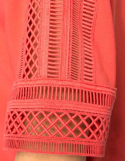 Laurèl Kleid Mit Spitzeneinsatz