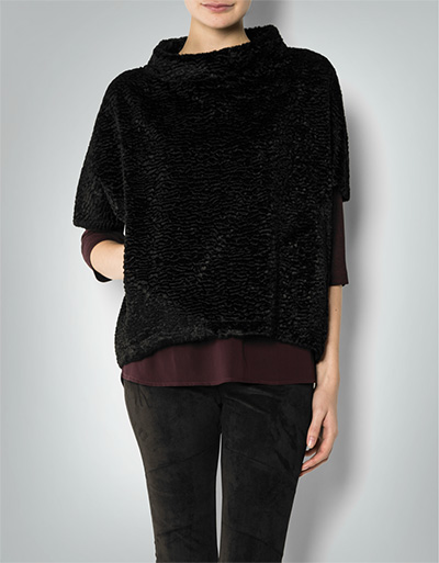 Laurèl Oversized-Pullover in Poncho-Optik