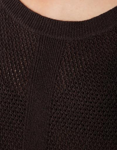 Laurèl Pullover Mit Lochmuster Im Kimono-Look