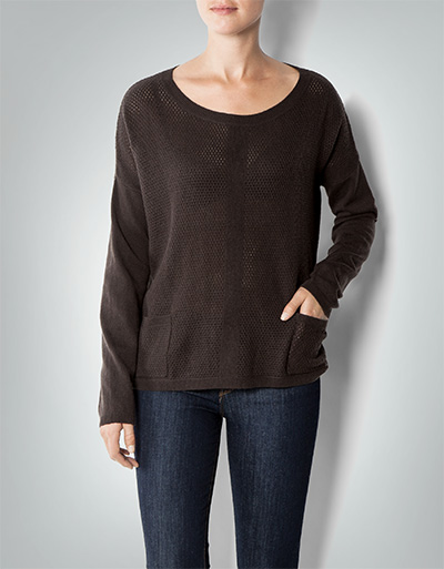 Laurèl Pullover mit Lochmuster im Kimono-Look