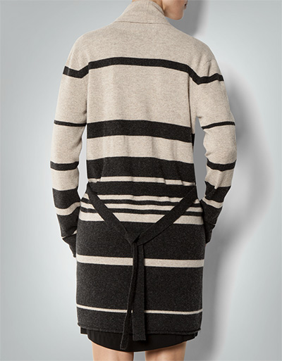 Laurèl Strick-Cardigan Im Streifen-Design