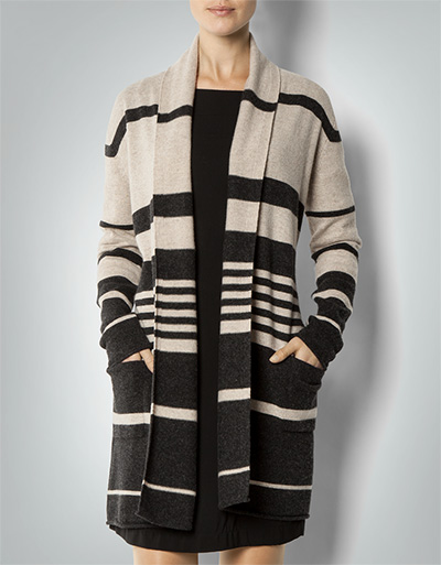 Laurèl Strick-Cardigan im Streifen-Design