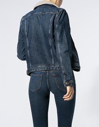 Lee Jeansjacke Mit Kunstfell