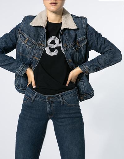 Lee Jeansjacke Mit Kunstfell