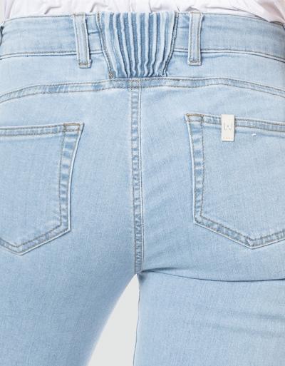 LIU JO Boot-Cut Jeans Mit Elastikeinsatz Am Bund