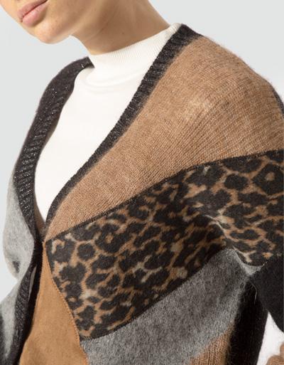 LIU JO Cardigan Im Patchwork-Look