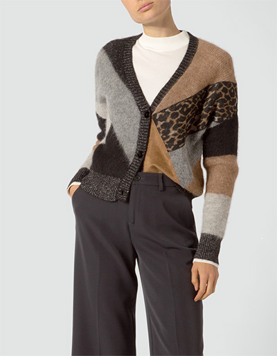 LIU JO Cardigan im Patchwork-Look