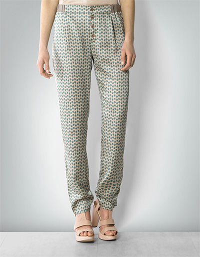 LIU JO Hose mit floralem Allover-Print