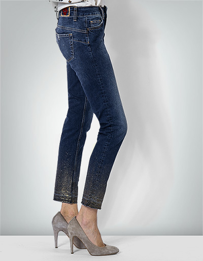 LIU JO Jeans Mit Glitzersaum