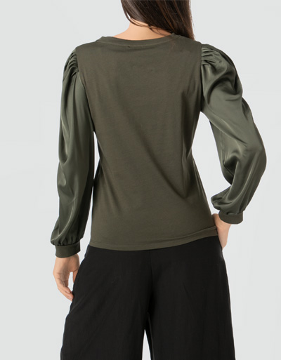 LIU JO Longsleeve Mit Kontrastärmel