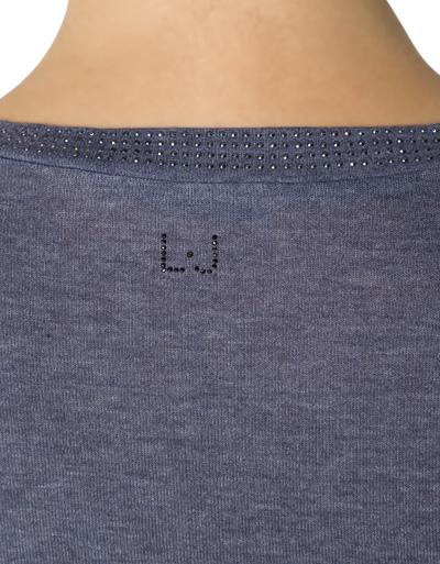 LIU JO Longsleeve Mit Strassbesatz Am Ausschnitt