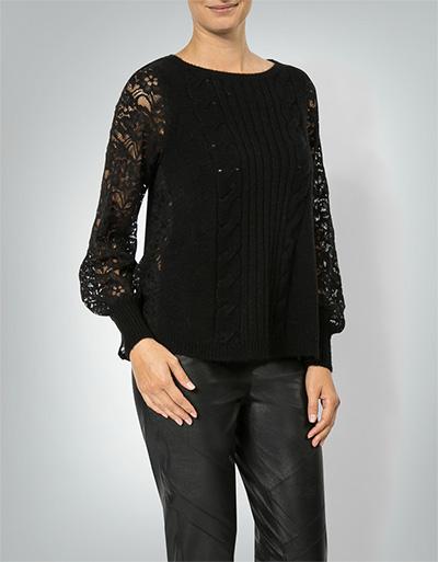 LIU JO Pullover mit Spitzendetails