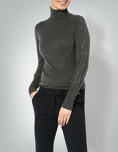 LIU JO Rollkragenpullover mit Nietendetails
