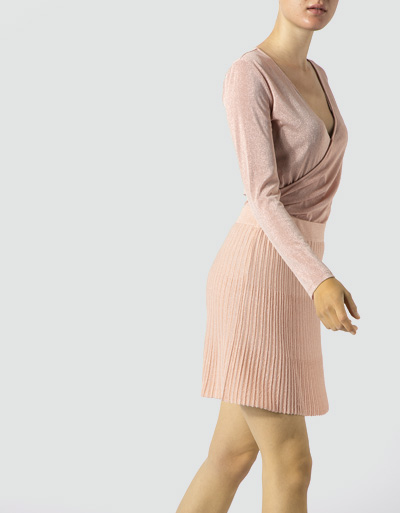 LIU JO Strickrock Im Metallic-Look