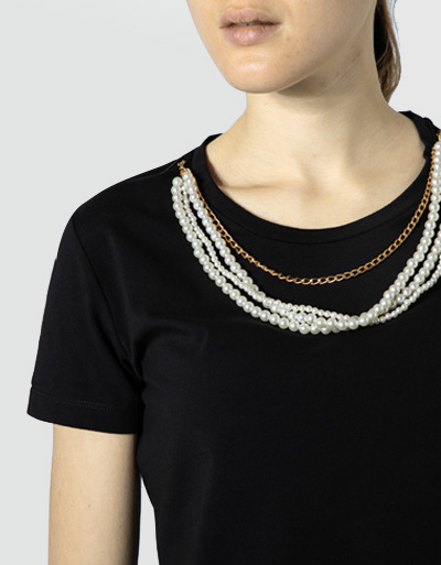 LIU JO T-Shirt Mit Kettendetail