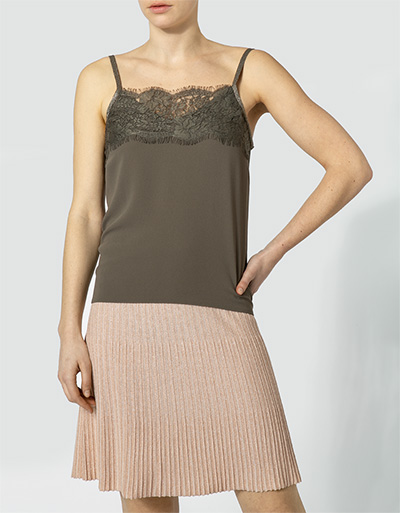 LIU JO Top mit Metallic-Effekt