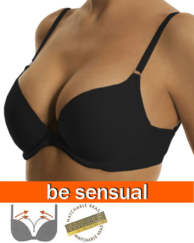 Lovable Push-Up-BH Mit Bügel Schwarz