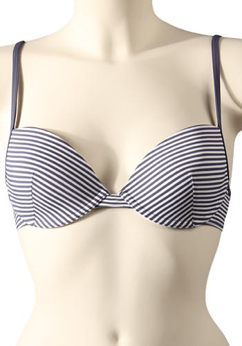 Marc O'Polo Bikini-Oberteil blau-weiß