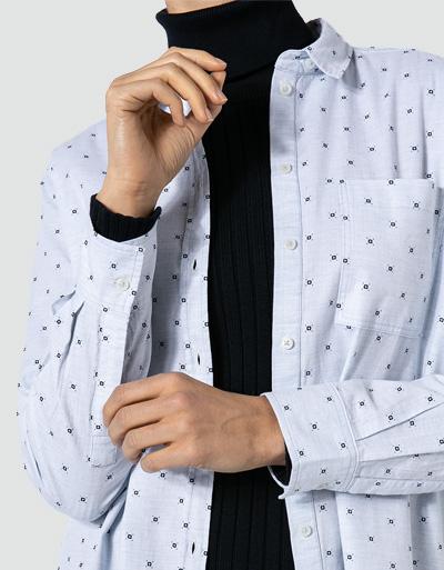 Marc O'Polo Bluse Aus Baumwolle