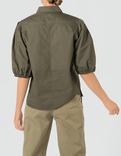 Marc O'Polo Bluse Aus Bio Baumwolle