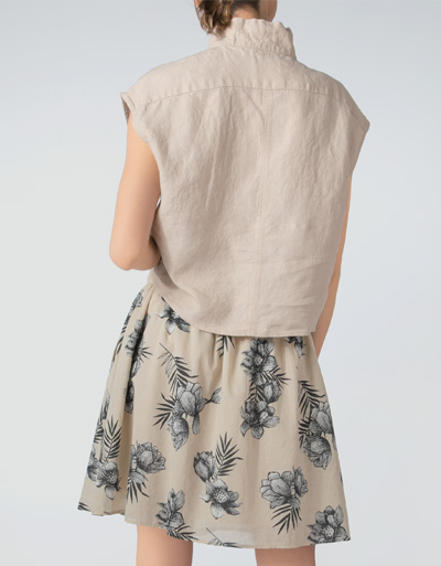 Marc O'Polo Bluse Aus Reinem Leinen