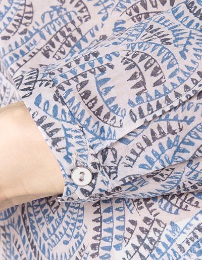 Marc O'Polo Bluse Im Allover-Dessin