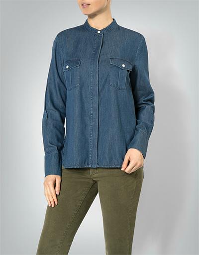 Marc O'Polo Bluse im Jeans-Look