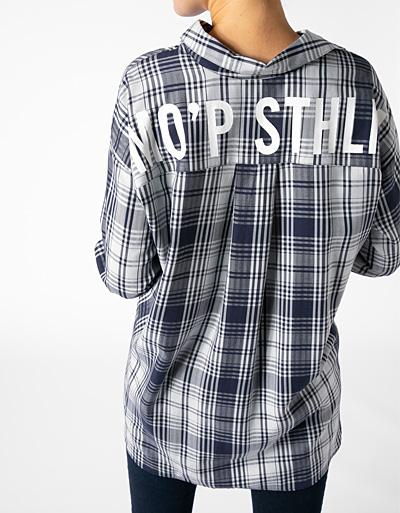 Marc O'Polo Bluse Im Karo-Dessin