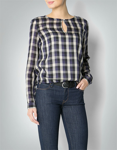 Marc O'Polo Bluse im Karo-Look