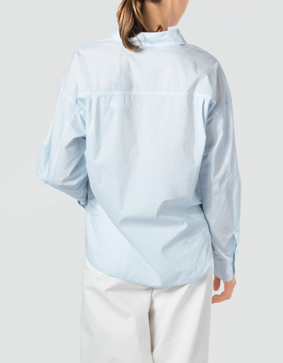 Marc O'Polo Bluse Mit Abgerundeten Seitenschlitzen