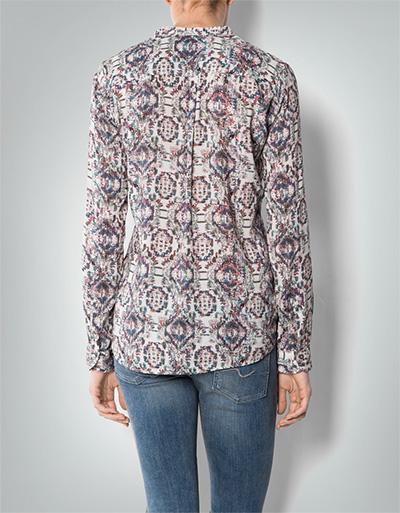 Marc O'Polo Bluse Mit Allover-Print Aus Viskose