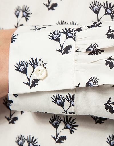 Marc O'Polo Bluse Mit Floralem Print