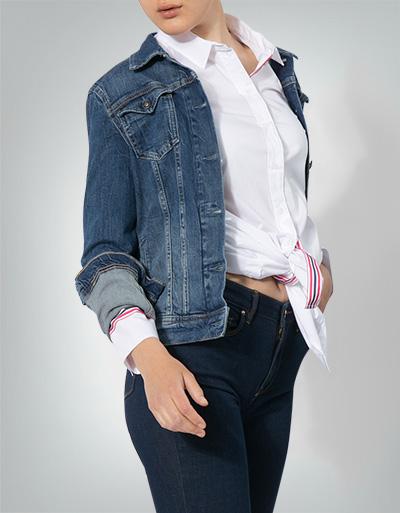 Marc O'Polo Bluse Mit Kontraststreifen