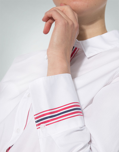 Marc O'Polo Bluse Mit Kontraststreifen