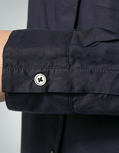 Marc O'Polo Bluse Mit Perlmuttknöpfen