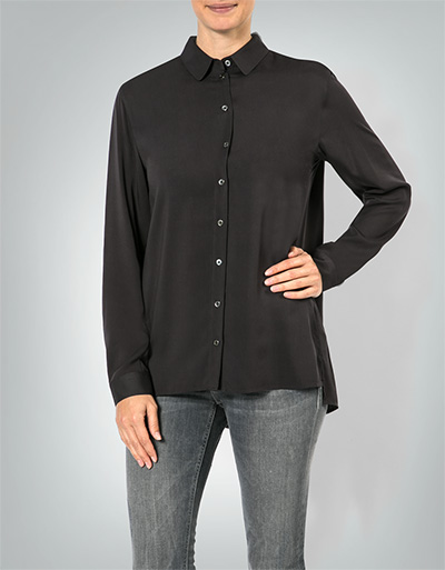 Marc O'Polo Bluse mit Perlmuttknöpfen