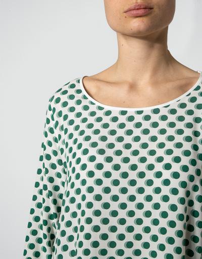 Marc O'Polo Blusenshirt Im Punktedessin