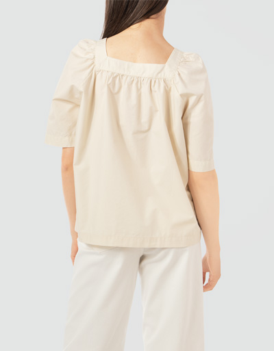 Marc O'Polo Bohemian-Bluse Mit Eckigem Ausschnitt