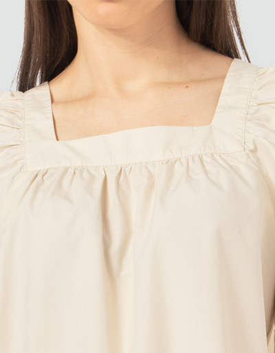 Marc O'Polo Bohemian-Bluse Mit Eckigem Ausschnitt