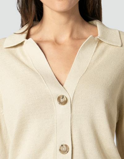 Marc O'Polo Cardigan Im Leinen Mix