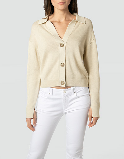 Marc O'Polo Cardigan im Leinen Mix