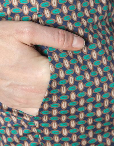 Marc O'Polo Hose Im Chino- Stil Mit Retro- Dessin