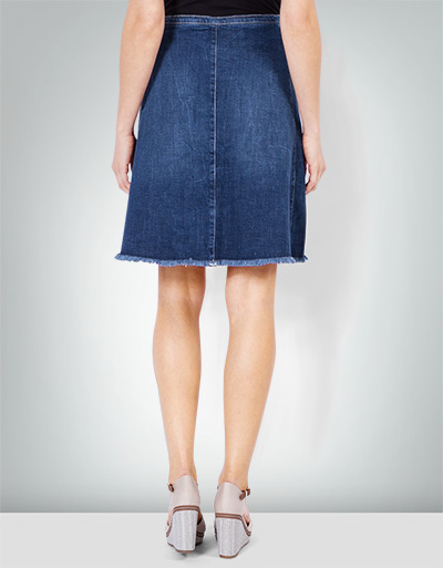 Marc O'Polo Jeansrock Mit Fransensaum
