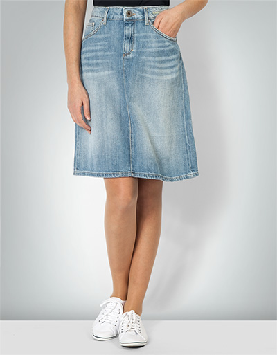 Marc O'Polo Jeansrock mit Washed-out-Effekt